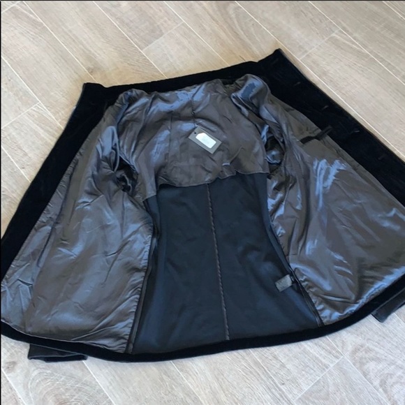 NWT Black John Varvatos Double Zip Button Jacket - Picture 6 of 8